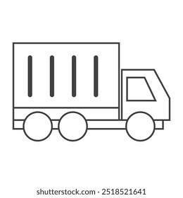 car truck icon vector illustration