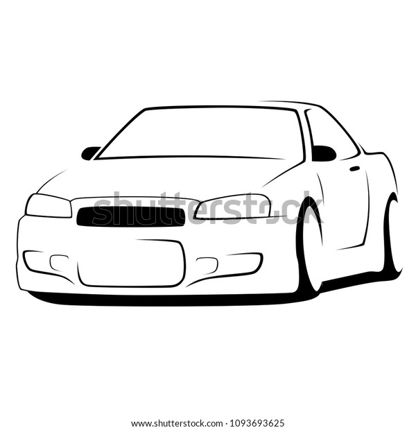 car tuning loo\
design vector illustraton