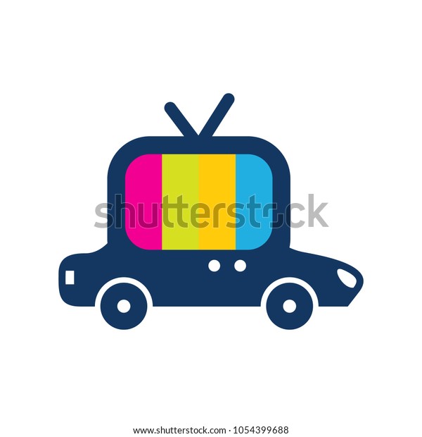 Car Tv Logo Icon\
Design