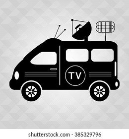 Car TV symbol