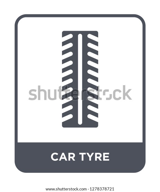 car tyre icon vector on white background,\
car tyre trendy filled icons from Car parts collection, car tyre\
vector illustration