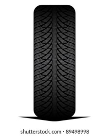 Car tyre - tire