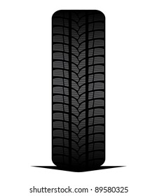 Car tyre - tire