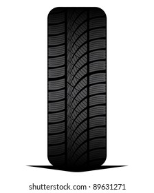 Car tyre - tire