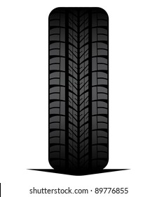 Car tyre - tire