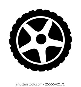 car tyre or tire vector design