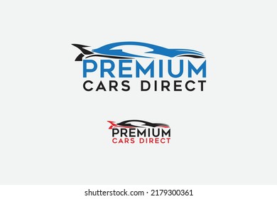 Car Unique Modern Logo Design Vector Stock Vector (Royalty Free ...