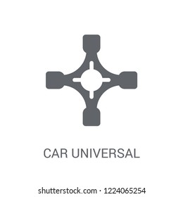 car universal joint icon. Trendy car universal joint logo concept on white background from car parts collection. Suitable for use on web apps, mobile apps and print media.