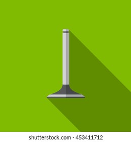 Car valve flat icon illustration isolated vector sign symbol