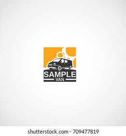 Car Van and Gears logo.