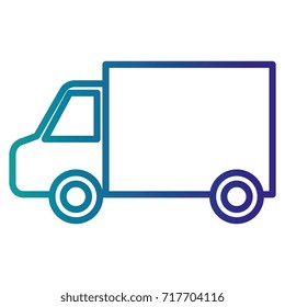 car van isolated icon
