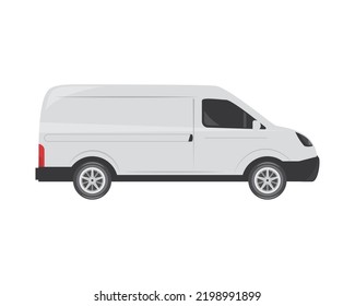 car van mockup isolated icon