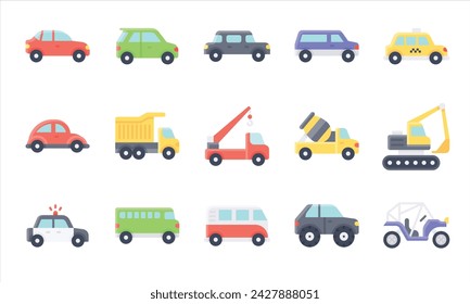 Car Vector design icons free download
