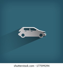 Car. Vector format
