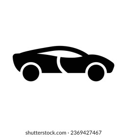 Car Vector Glyph Icon For Personal And Commercial Use.
