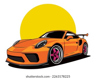 car vector graphic illustration design ideas