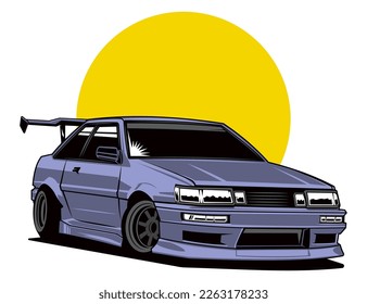 car vector graphic illustration design ideas