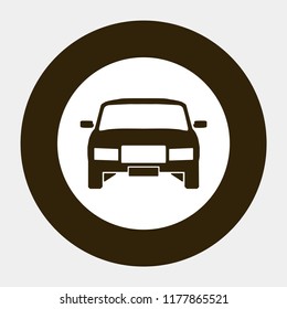car vector icon 10 eps