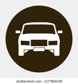 car vector icon 10 eps