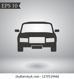 car vector icon 10 eps