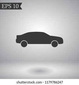 car vector icon 10 eps