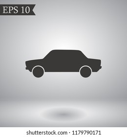 car vector icon 10 eps