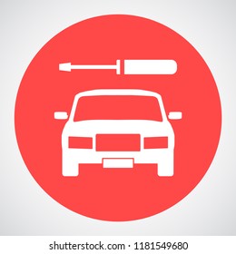 car vector icon 10 eps