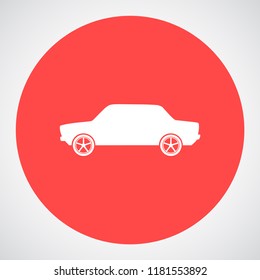 car vector icon 10 eps