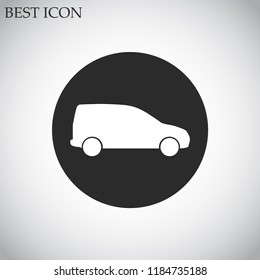 car vector icon 10 eps