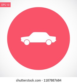 car vector icon 10 eps
