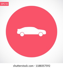 car vector icon 10 eps