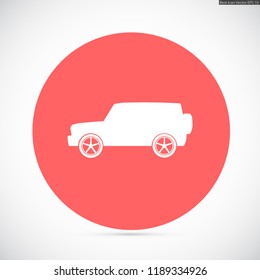 car vector icon 10 eps