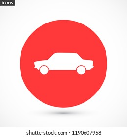 car vector icon 10 eps