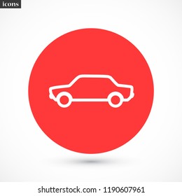 car vector icon 10 eps