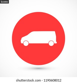 car vector icon 10 eps