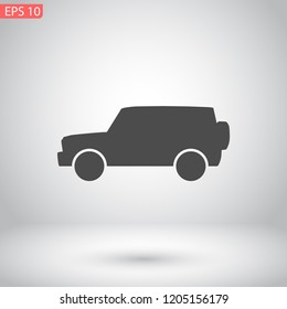 car vector icon 10 eps