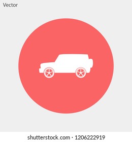 car vector icon 10 eps