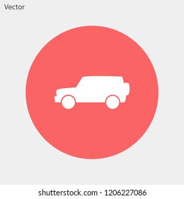 car vector icon 10 eps