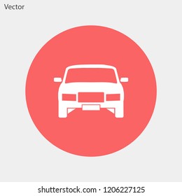 car vector icon 10 eps