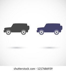 car vector icon 10 eps