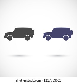 car vector icon 10 eps