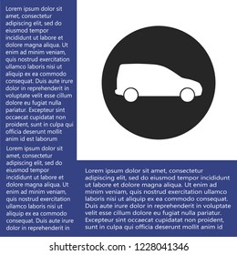 car vector icon 10 eps