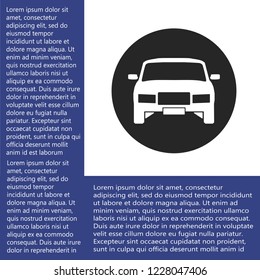 car vector icon 10 eps