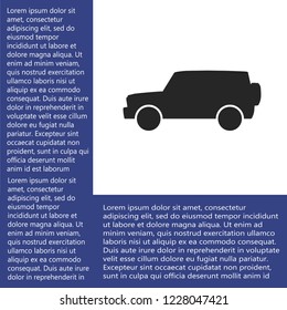 car vector icon 10 eps