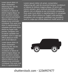 car vector icon 10 eps