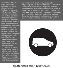 car vector icon 10 eps