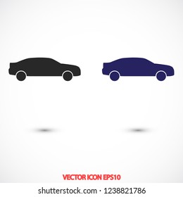 car vector icon 10 eps