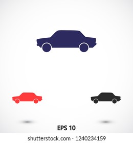 car vector icon 10 eps