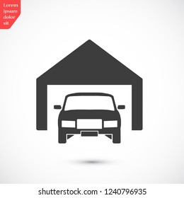 car vector icon 10 eps