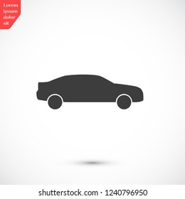 car vector icon 10 eps